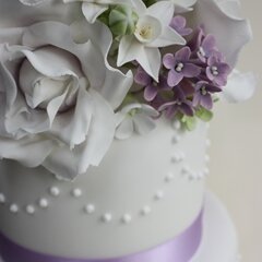 Lilacs and Roses close-up
